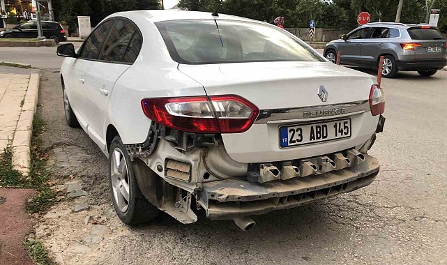 Elazığ'da trafik kazası: 1 yaralı