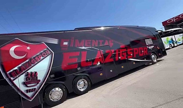 Elazığspor takım otobüsüne yeni giydirme