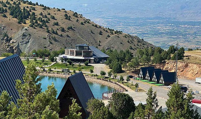 Ergan Dağı Tatil Köyü dört mevsim misafirlerin yeni adresi olacak