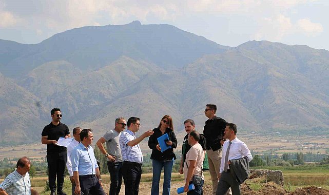 Erzincan Toplu Sera Bölgesinde ilk çalışmalar başladı