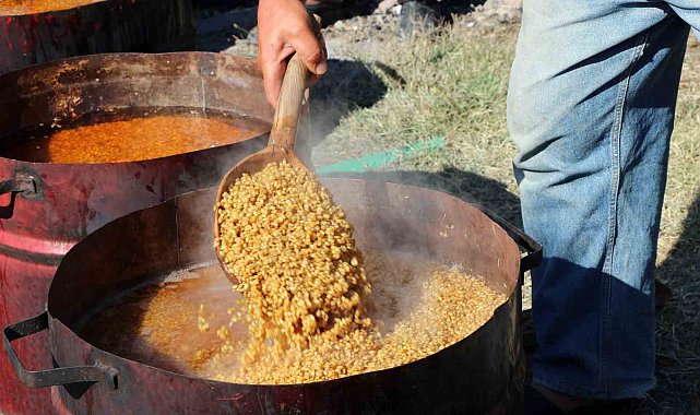 Erzincan'da bulgur kazanları kaynamaya başladı
