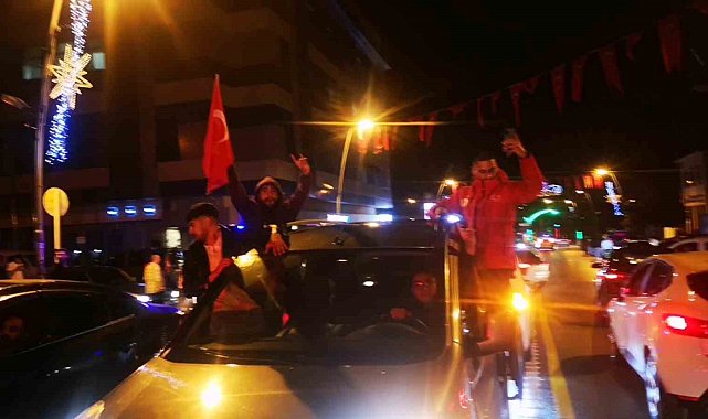 Erzurum'da milli coşku