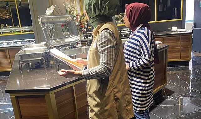 Erzurum'da otellere denetim