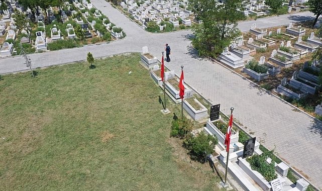 Iğdır'daki mezarlıklarda temizlik çalışması başlatıldı