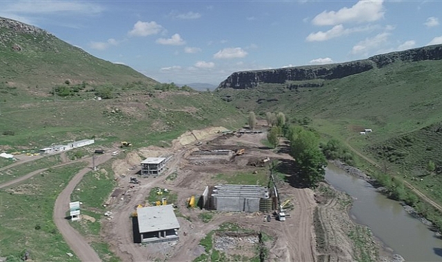 Kars'ta Atıksu Toplama ve Arıtma Tesisi çalışmaları devam ediyor
