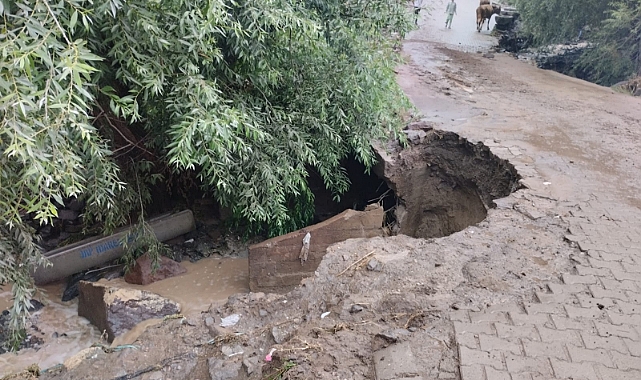 Kars'ta etkili olan sel 6 köyde hasara yol açtı