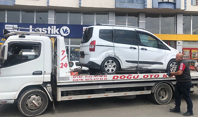 Kars’ta trafik kazası 1 yaralı