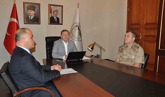 Kars'ta haziran ayı asayiş toplantısı yapıldı
