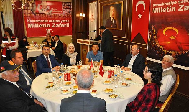 Kars'ta şehit aileleri ve gaziler bir araya geldi