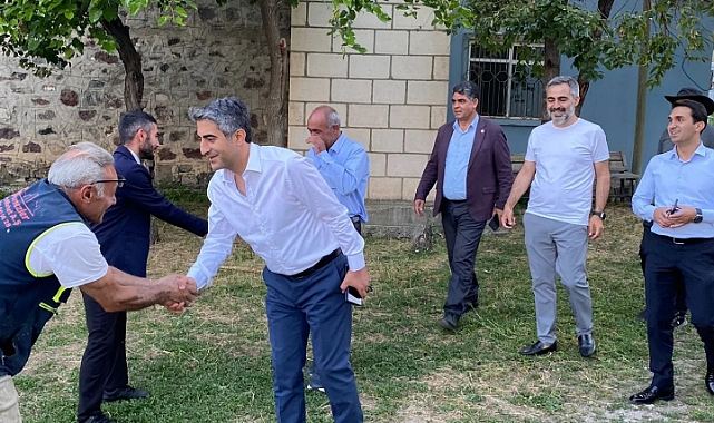 Kaymakam Aslantatar köyleri geziyor