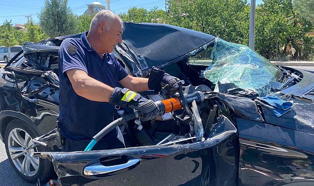Malatya'da 1 kişinin öldüğü kaza kamerada