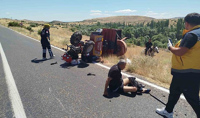 Malatya'da çapa motoru devrildi: 1 ölü, 1 ağır yaralı