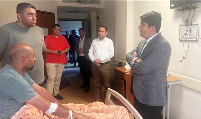 Müdür Aydın, hastaların isteklerini dinledi