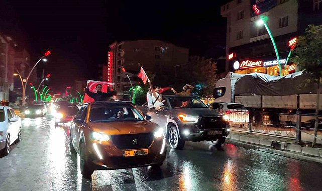 Muş'ta milli coşku