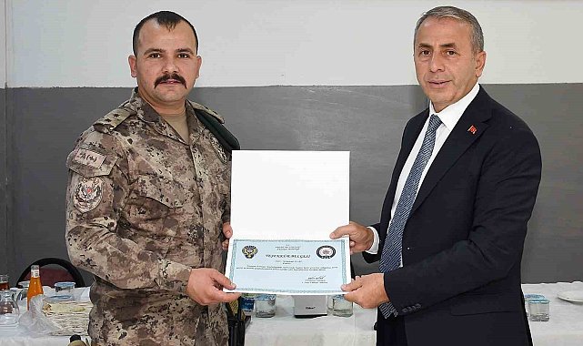 Özel Harekat Şube Müdürlüğünde veda