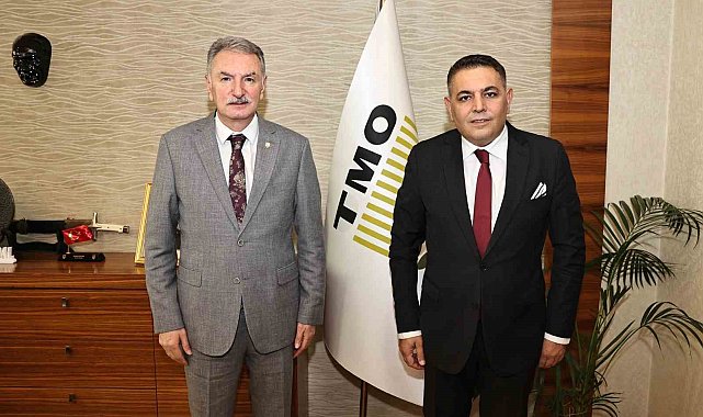 Sadıkoğlu, TMO Genel Müdürü ile görüştü