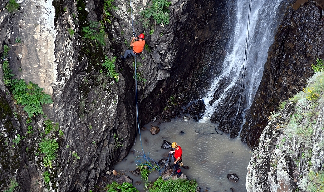 Sarıkamış Keklik Vadisi dağcıların yeni rotası oldu