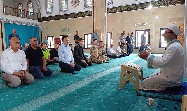 Şehit Binbaşı Aslan Kulaksız için Malazgirt'te mevlit okundu