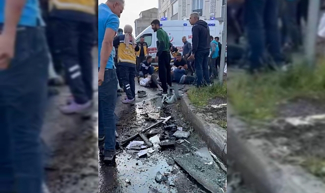 Selim'de trafik kazası: 13 yaralı