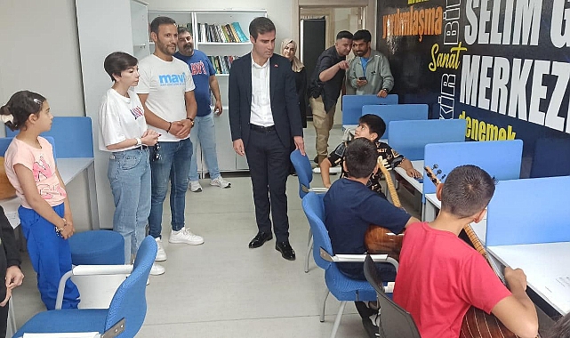 Selim’de yaz kursları ilgi görüyor