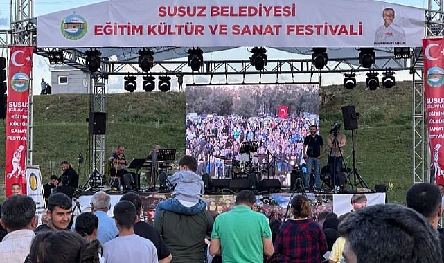 Susuz'da coşkulu festival devam ediyor
