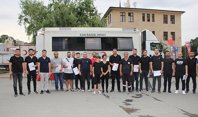 TÜRKAV Iğdır İl Başkanlığından kan bağışı kampanyasına destek