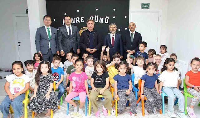 Vali Aydoğdu, 4- 6 yaş Kur&#039;an kurslarını ziyaret etti