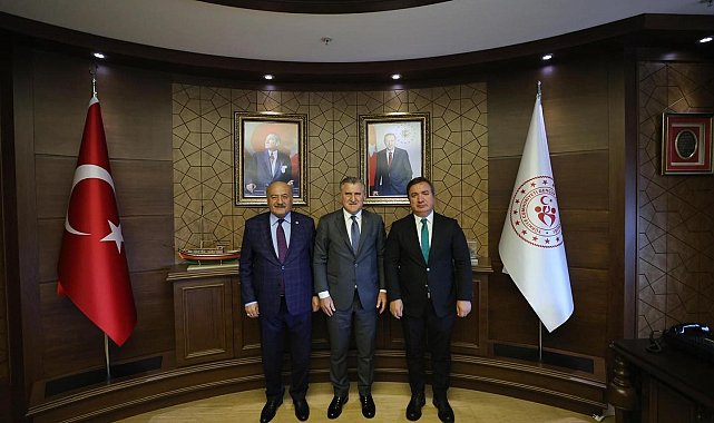 Vali Aydoğdu ile Milletvekili Karaman, Bakan Bak ile görüştü