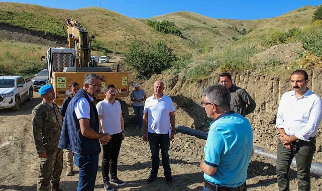 Vali Çelik, kentin su sorunun çözmek için çaba harcıyor
