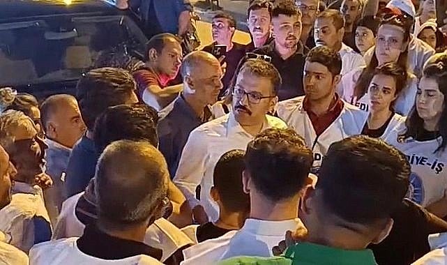 Vali Ercan Turan'dan işten çıkarılan işçilere destek ziyareti
