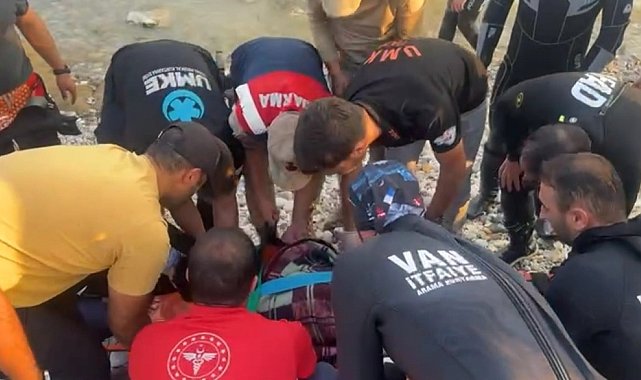 Van Gölü'nde kaybolan şahıs sağ olarak kurtarıldı