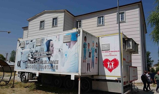 Van'da mobil tırla mahalle mahalle kanser taraması yapılıyor