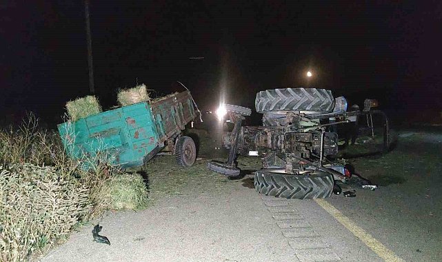 Van'da otomobil ile traktör çarpıştı: 5 yaralı