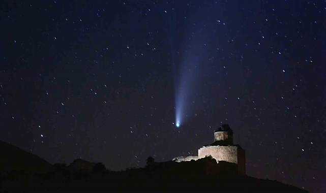 Vanlı gencin çektiği gökyüzü fotoğraflarını ESA paylaştı