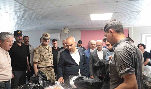 Ağrı Valisi Koç'tan Gürbulak Sınır Kapısı'nda güvenlik değerlendirmesi