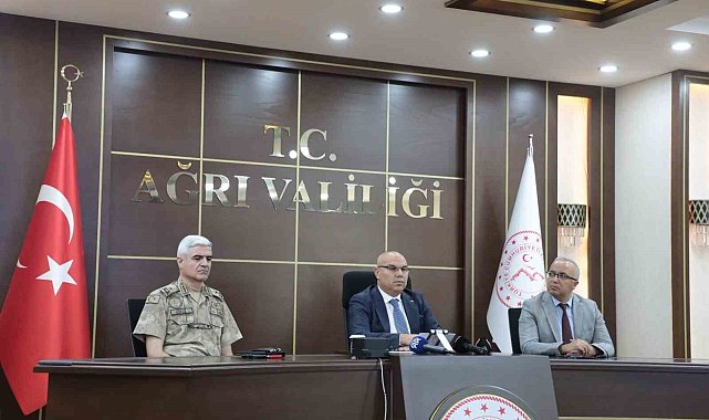 Ağrı'da güvenlik toplantısı yapıldı