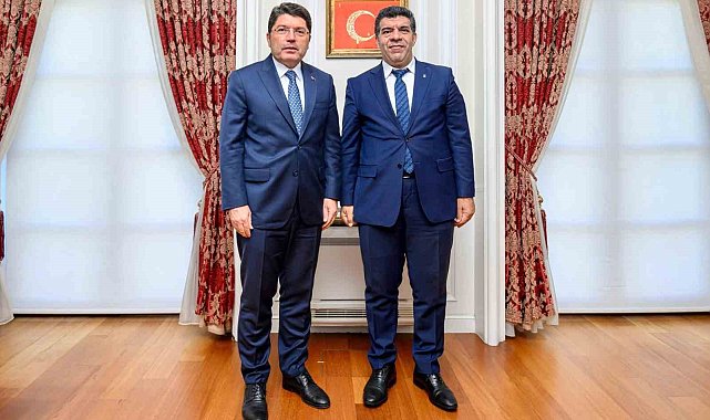AK Parti Ağrı İl Başkanı Güngör'den Adalet Bakanı Tunç'a ziyaret