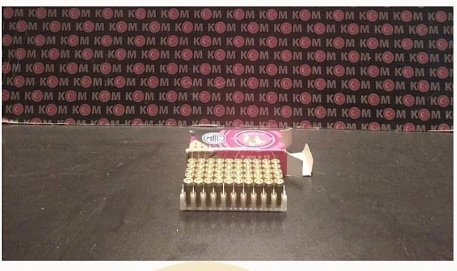 Ardahan'da kargo kolisinde 50 tabanca fişeği ele geçirildi