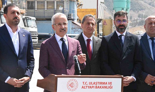 Bakan Uraloğlu: "40 dakikalık yol 5 dakikaya düşecek"