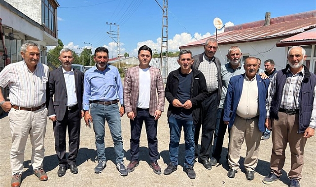 Başkan Adıgüzel'in köy ziyaretleri devam ediyor