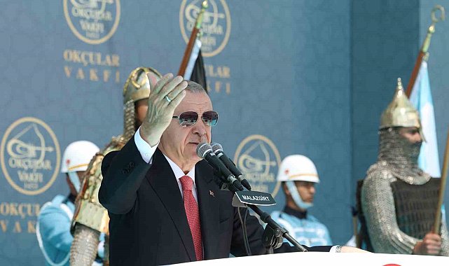 Cumhurbaşkanı Erdoğan: "Malazgirt, Türklerle birlikte tüm Müslümanların zaferidir"