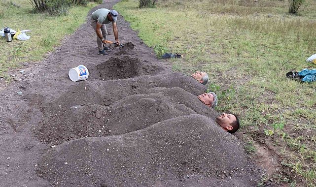 Ejder deresinin kumları şifa dağıtıyor