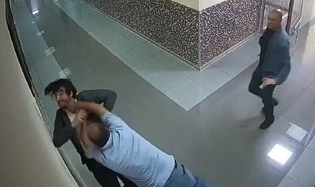 Elazığ Adliyesi'ndeki kavga, kameralara yansıdı