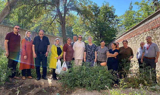 Elazığ'da hastalar için hobi bahçesinde etkinlik düzenlendi