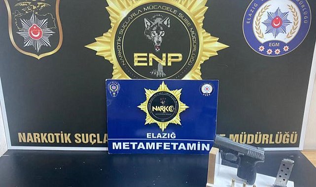Elazığ'da uyuşturucuyla mücadele: 2 tutuklama