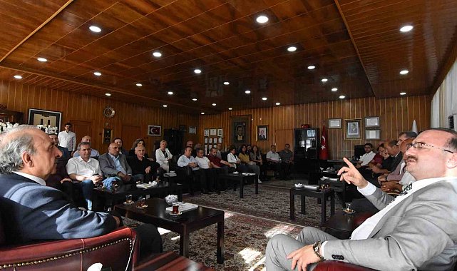 ER-VAK heyetinden, Atatürk Üniversitesi rektörüne hayırlı olsun ziyareti
