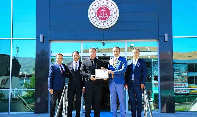 Erzincan Adliye Sarayına Erişilebilirlik Belgesi verildi