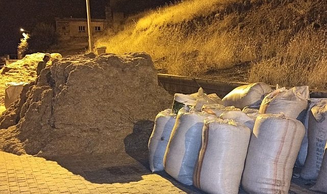 Erzincan'da kışlık saman hazırlıkları sürüyor
