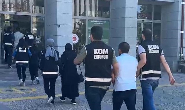 Erzurum'da FETÖ operasyonu; 4 şüpheli yakalandı