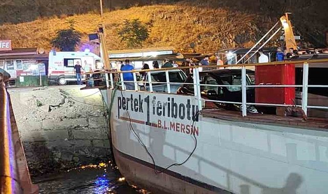 Feribotta bıçaklı kavga: 1 yaralı